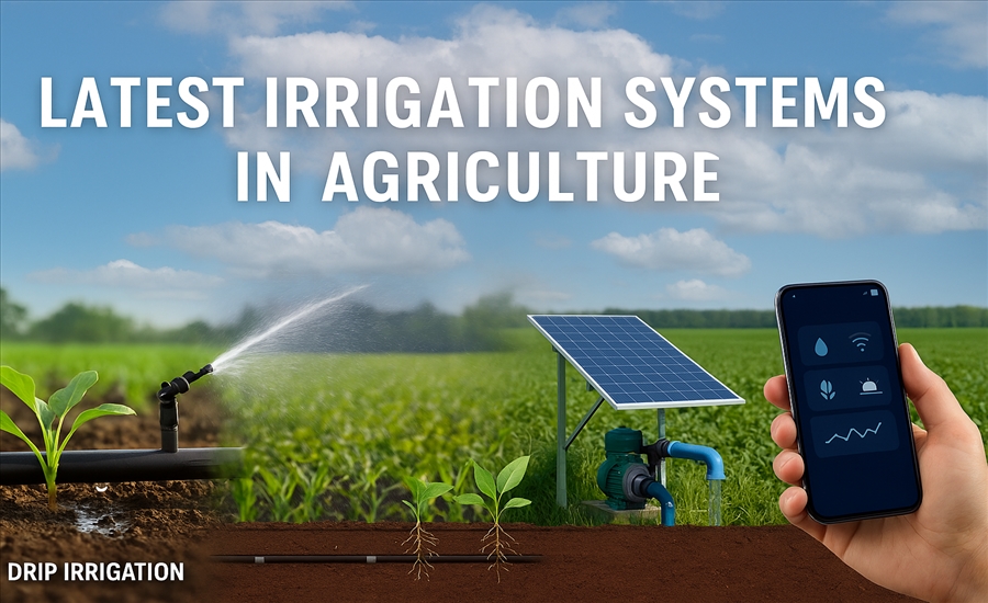 Latest Irrigation Systems in Agriculture: Revolutionizing Water Management